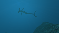 A Reaper Leviathan, a common sight in the Mountains