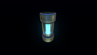 Reactor Rod luminescence