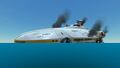 The Aurora in natural Crashed Ship mode before the explosion