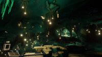 An overview of a cave