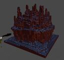 A tile from the Inactive Lava Zone tile set