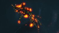 Sea Dragon Leviathan infected with Carar.