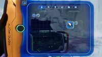 The inventory UI