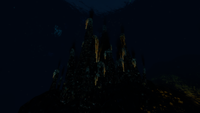Thermal Spires at night