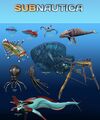 Subnautica fauna Sheet 2