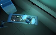 The Cyclops Sonar Upgrade found in a Data Box in one of the Mountain Wrecks at (677 -342 1204)