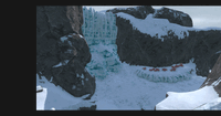 Frozen River Waterfall Process - by Pavel Goloviy