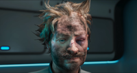 An unhappy Fred Lachance after a run in with a Crashfish
