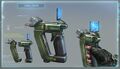 Concept art for the Welder in Natural Selection 2. It bears a striking resemblance the Welder icon in Subnautica
