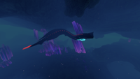 A Shadow Leviathan in the biome