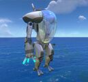 The Prawn Suit with the Propulsion Cannon Arm, seen in Trello.
