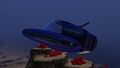 Seamoth customized by the The Seamoth Upgrade Console