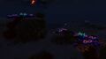 Many of the flora in the Safe Shallows are bioluminescent