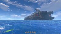 Thermometer turning green when the player is in an area that's between hot and cold