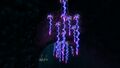 Drooping Stingers on the cave's ceiling