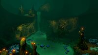 The path from the Blood Kelp Trench to the Bone Fields
