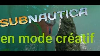 Subnautica en mode créatif Ep 1-0