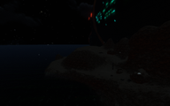 The island at night
