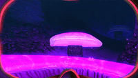 A Crabsnake latching on to the player
