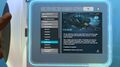 Reefback data on the PDA