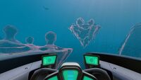 Seamoth Sonar showing the Underwater Islands