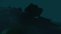 The northern end of the Crashed Ship segment.