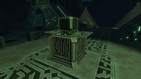 The Ion Cube pedestal found on all Principal Arches