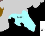 Southern Arctic as seen on Maps.