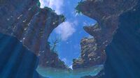 Ditto, viewed underwater