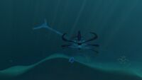 A Reaper Leviathan in the Crash Zone