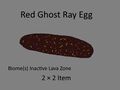 Red Ghost Ray Egg Concept