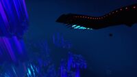 A Shadow Leviathan patrolling the area.