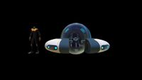 Size comparison with the player