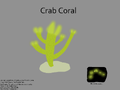 Crab Coral Concept "coral caranguexo"