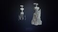 Lowpoly models of both Statues from Sketchfab