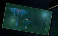 A tank with a Ghostray, Rabbit Ray and a Crimson Ray inside