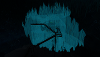The cave that the leviathan is found in