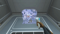 GIF - The player creates a Modification Station and makes a Thermoblade