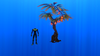 Size comparison with the player