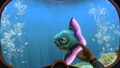 Reginald being held by the player