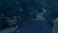A cave in the western section of the biome