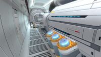 The engine room of the Cyclops