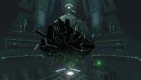 Close-up of the Architect Containment Cube