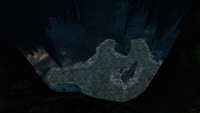 Mountain Island Lagoon from a small cave above