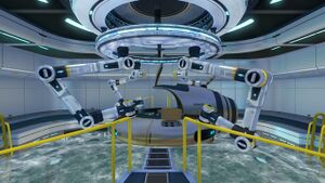 Seamoth docked.jpg