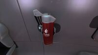 The Fire Extinguisher mounted in Lifepod 5