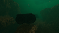 The western end of the Crashed Ship segment.