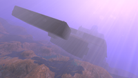 The western side of the Crashed Ship.