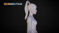 Female player highpoly Model from Sketchfab
