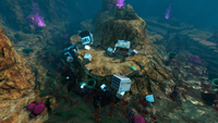 A small wreck found within the biome.